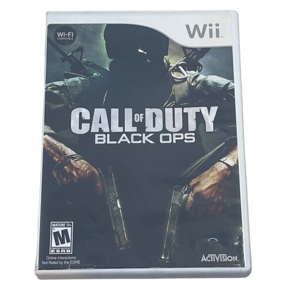 Call of Duty Black Ops Wii Replacement case NO GAME NO MANUAL - Picture 1 of 2